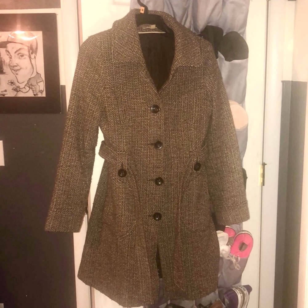 American Rag fitted pea coat.